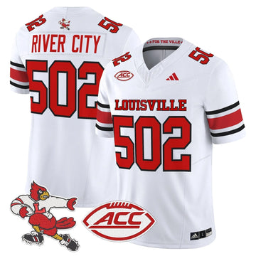 Personalized LC '1980s Throwback' Vapor Limited Jersey - White / River City 502 Stitched