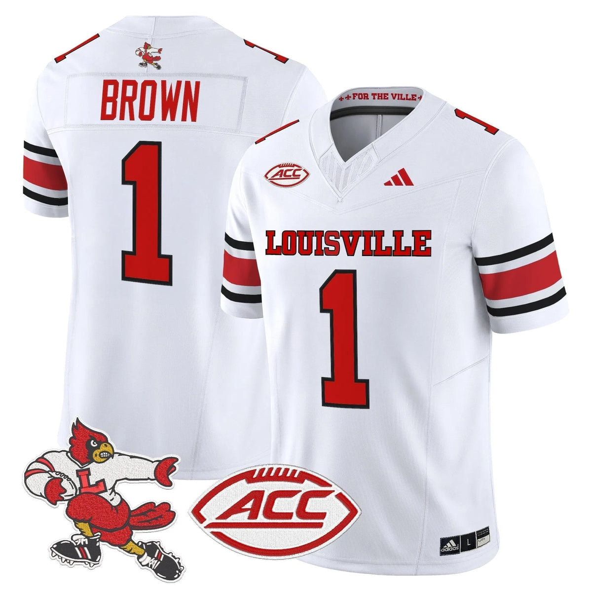 Personalized LC '1980s Throwback' Vapor Limited Jersey - White / Isaac Brown Stitched