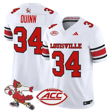 Personalized LC '1980s Throwback' Vapor Limited Jersey - White / TJ Quinn Stitched