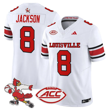 Personalized LC '1980s Throwback' Vapor Limited Jersey - White / Lamar Jackson Stitched