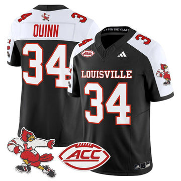 Personalized LC '1980s Throwback' Vapor Limited Jersey - Black Alternate / TJ Quinn Stitched
