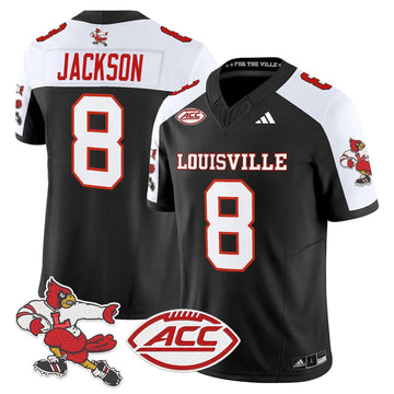 Personalized LC '1980s Throwback' Vapor Limited Jersey - Black Alternate / Lamar Jackson Stitched