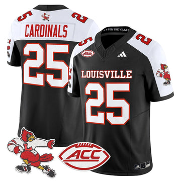Personalized LC '1980s Throwback' Vapor Limited Jersey - Black Alternate / #25 Cardinals Stitched