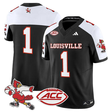 Personalized LC '1980s Throwback' Vapor Limited Jersey - Black Alternate / #1 Team Stitched