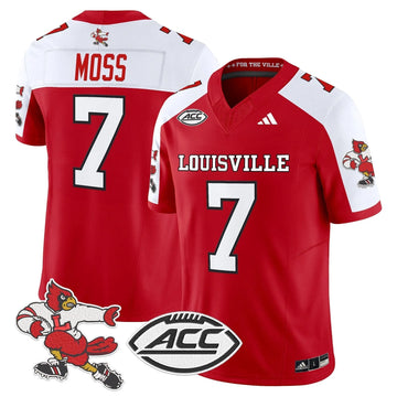 Personalized LC '1980s Throwback' Vapor Limited Jersey - Red Alternate / Miller Moss Stitched