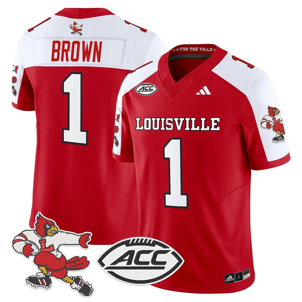 Personalized LC '1980s Throwback' Vapor Limited Jersey - Red Alternate / Isaac Brown Stitched