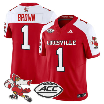 Personalized LC '1980s Throwback' Vapor Limited Jersey - Red Alternate / Isaac Brown Stitched