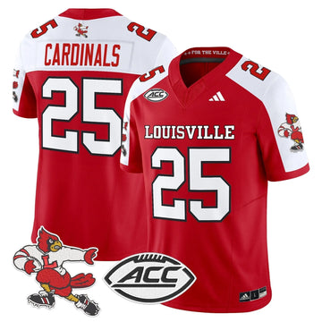 Personalized LC '1980s Throwback' Vapor Limited Jersey - Red Alternate / #25 Cardinals Stitched
