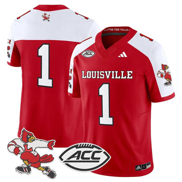 Personalized LC '1980s Throwback' Vapor Limited Jersey - Red Alternate / #1 Team Stitched
