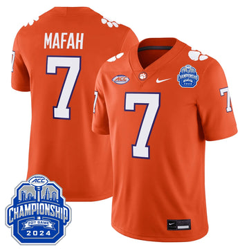 Personalized CT 24/25 Jersey - ACC Championship Patch - MAFAH - 7 / Orange Stitched