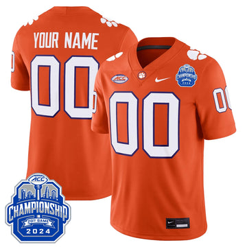 Personalized CT 24/25 Jersey - ACC Championship Patch - CUSTOM - 00 / Orange Stitched