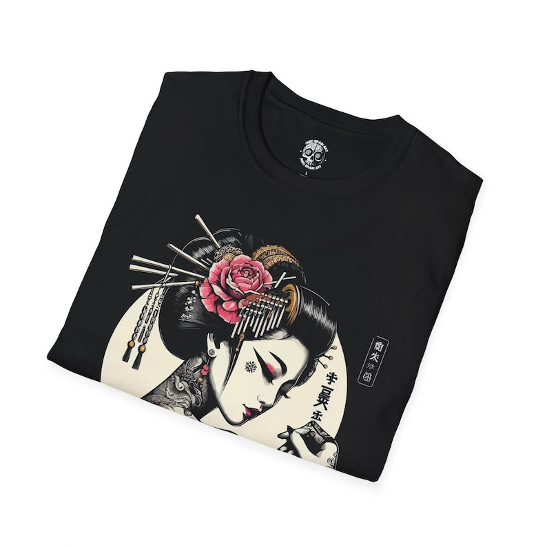 Japanese Tattooed Geisha Tee -  Gift for friend