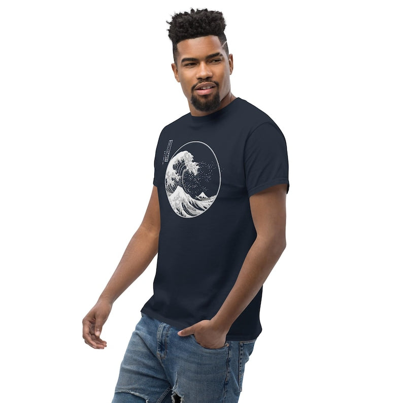 The Great Wave Kanagawa Tee - Gift for friends