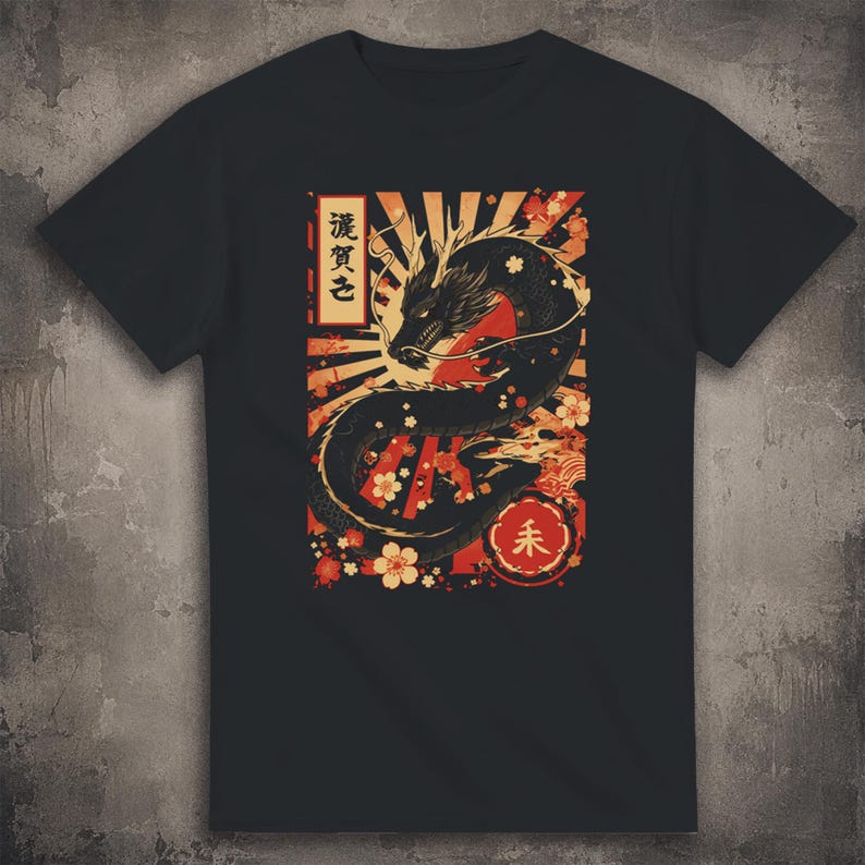 Japanese Vintage Ukiyo E Tee - Gift for friend