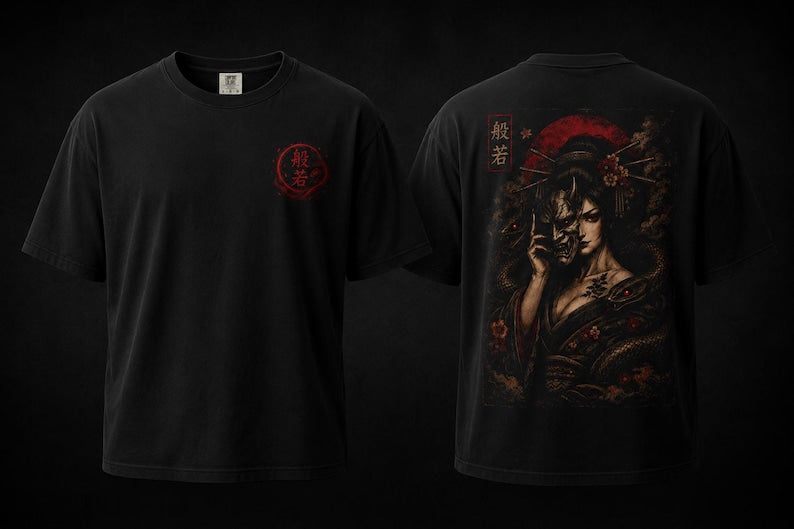 Japanese Snake Streetwear Tee - Gift for friend